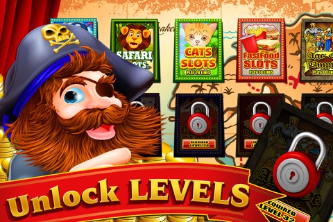 Pirate Hunter Slots One of the Piece World New Adventure Bash Saga For FREE screenshot 4