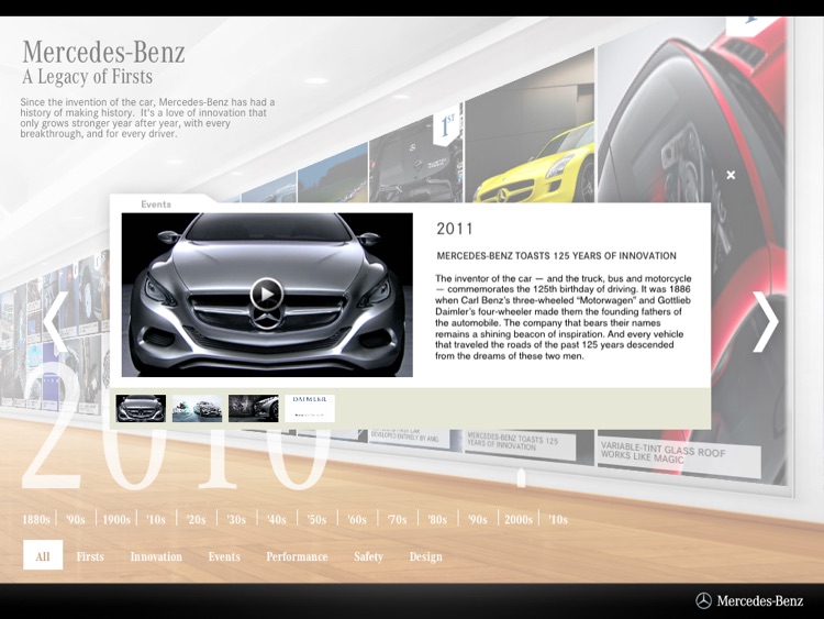 Mercedes-Benz History Timeline screenshot-4