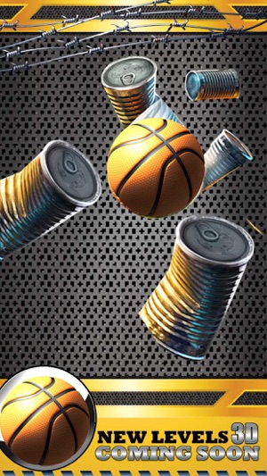 Shoot Hoops Basketball Toss Game 3D - Real Knockdown Cans Fl(圖3)-速報App