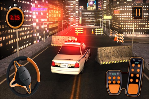 911 Police Car Driving School - Free Simulation Game for Kids screenshot 4