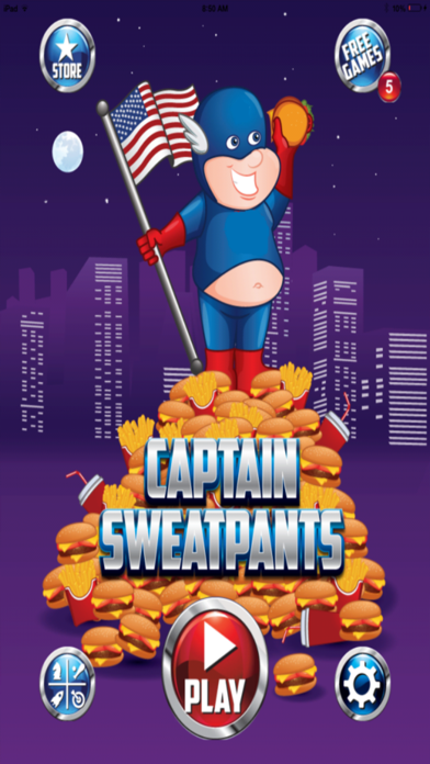 How to cancel & delete Captain Sweatpants - America Hero from iphone & ipad 1