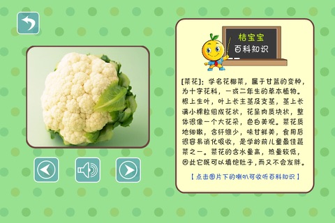 宝宝早教认蔬菜 screenshot 2