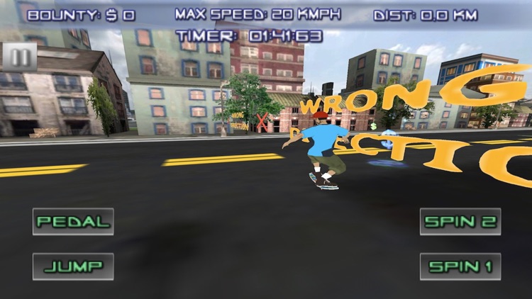 Extreme Skate Boarder 3D Free Street Speed Skating Racing Game