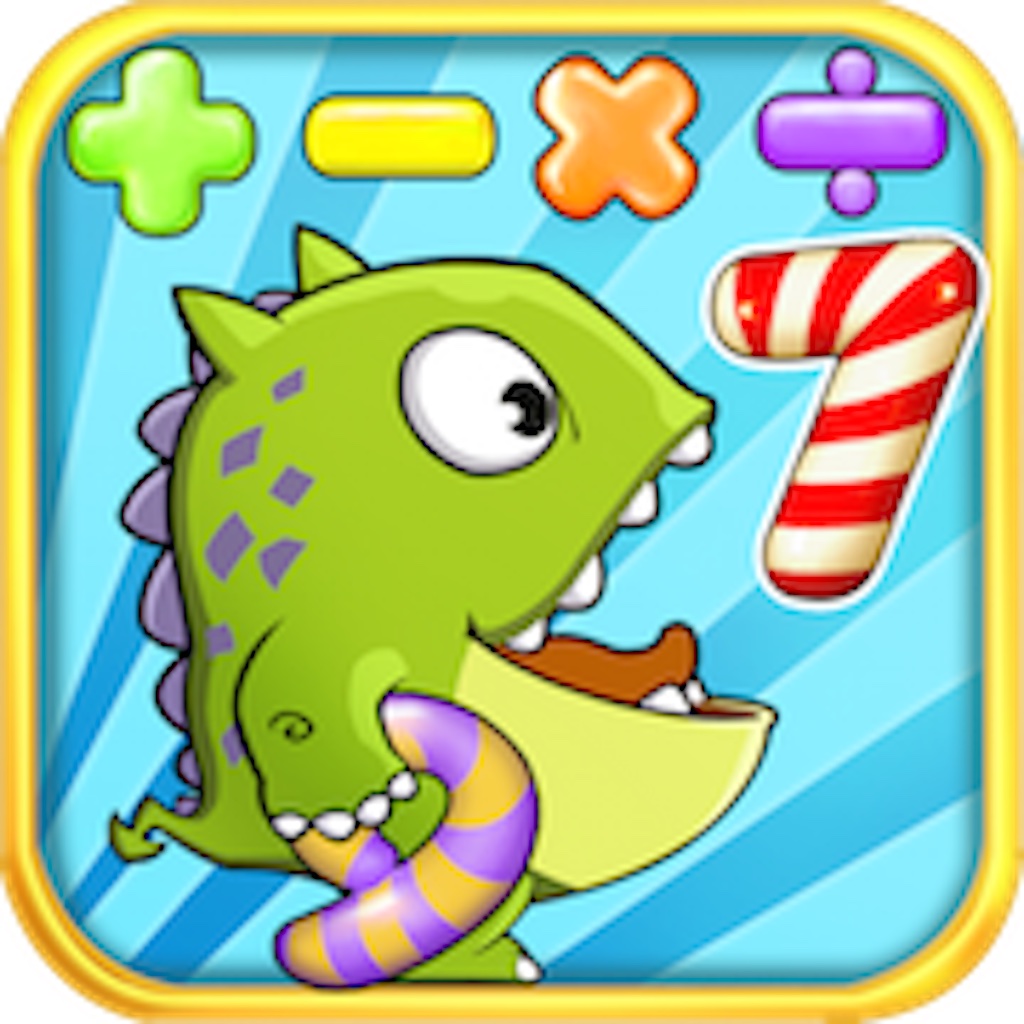 Candy Monster Learn Mathematics icon