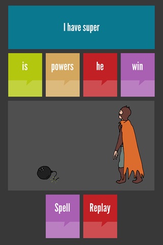 Reading Superhero: Defeat villains while learning to read in an engaging word sighting action themed game screenshot 4