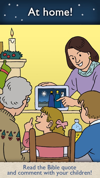 Christmas Advent Calendar for Christian Kids, Families and Schools by Children's Bible