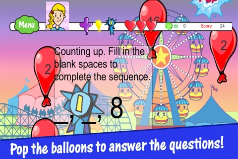 Thinksy Balloon Pop screenshot 2