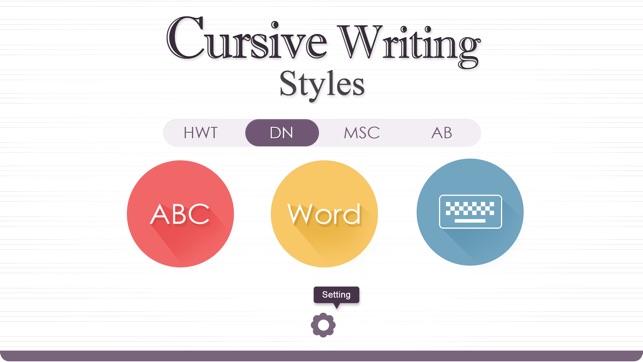 Cursive Writing Styles