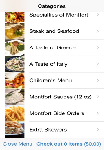 Montfort Mediterranean Cuisine screenshot 3