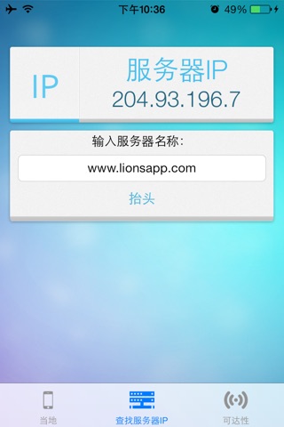 Search IP screenshot 2