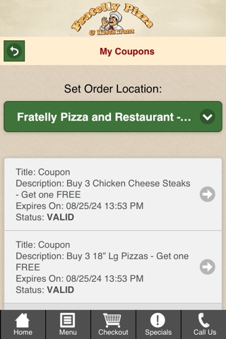 Fratelly Pizza & Restaurant screenshot 3