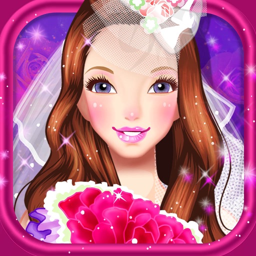 Colorful Bride DressUp Icon