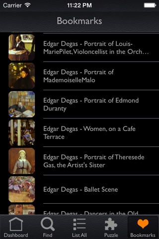 Edgar Degas Master screenshot 2