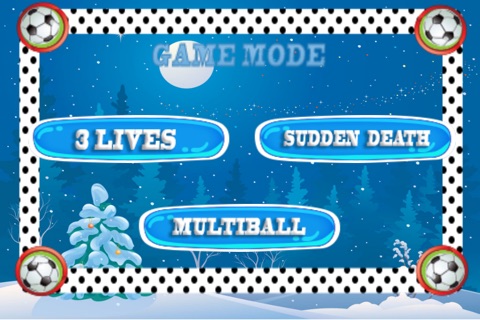 Christmas Snow Ball Kicker - best virtual football kicking game screenshot 2