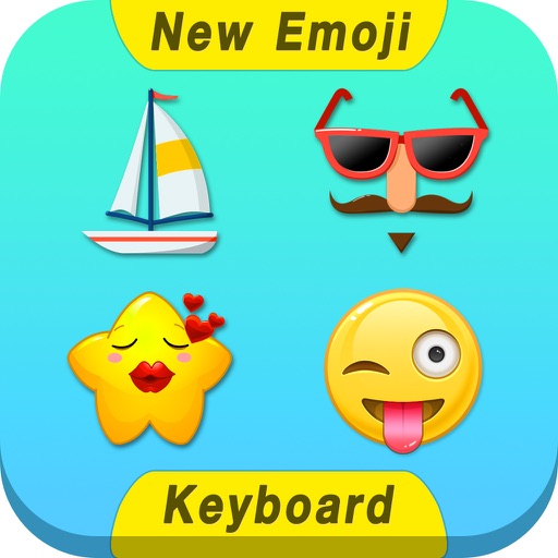 GIF Emoji Keyboard PRO -  New 5000 + Animated 3D Emoticons Keyboard for iOS 8 & iOS 7 icon