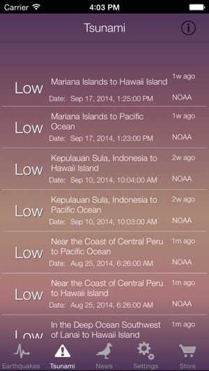 Earthquake Tsunami Pro(圖2)-速報App