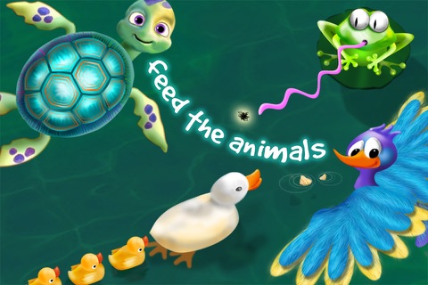 Pond Fun - Nature Water Garden - Fish & Animal Care - Learn to Recycle Kids Game screenshot 2