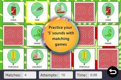 Chatter Buddies Preschool: Hear, Speak, Read the 'S' Sound screenshot 4