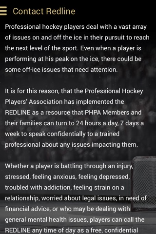 PHPA Players App screenshot 3