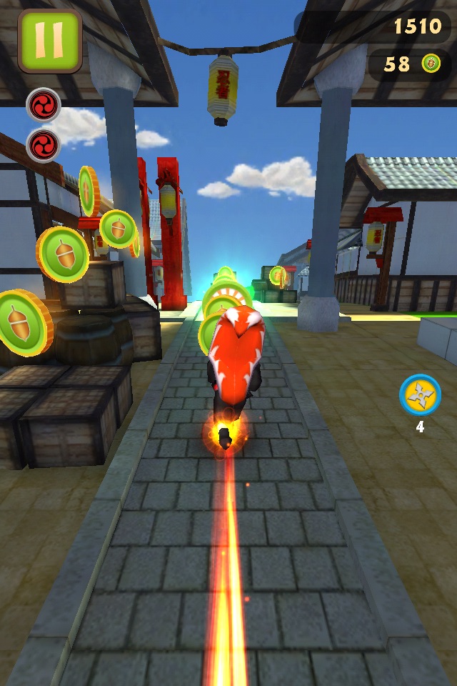 Ninja Nut: Taichi Legend Dash! screenshot 2