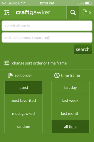 craftgawker screenshot 2
