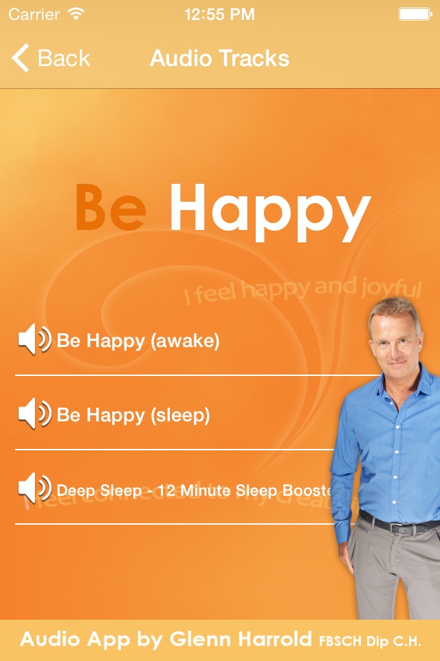 Be Happy - Hypnosis Audio by Glenn Harrold screenshot 2