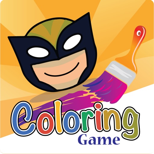 Coloring Book for X-Men (Finger Painting) iOS App