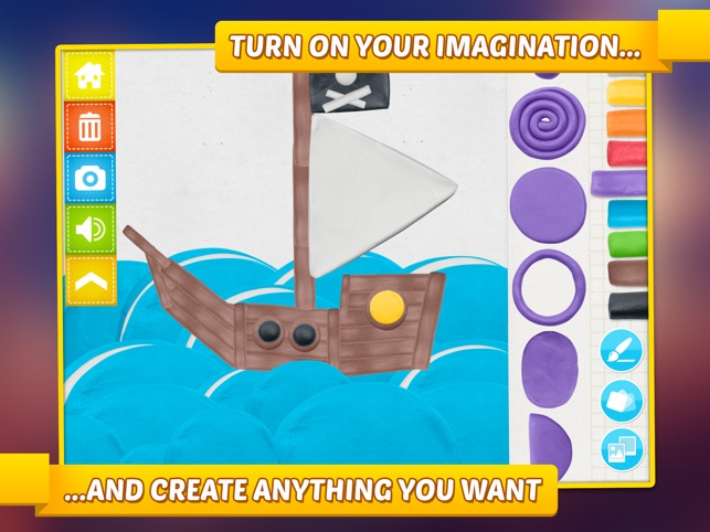 Imagination Box - creative fun with play dough colors, shape(圖2)-速報App