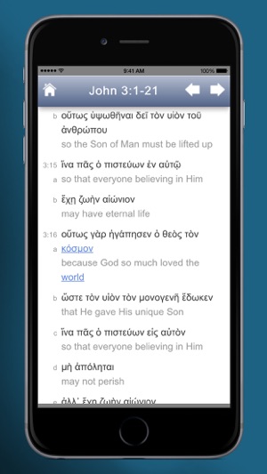 ScriptureDirect Interlinear Greek Bible(圖1)-速報App