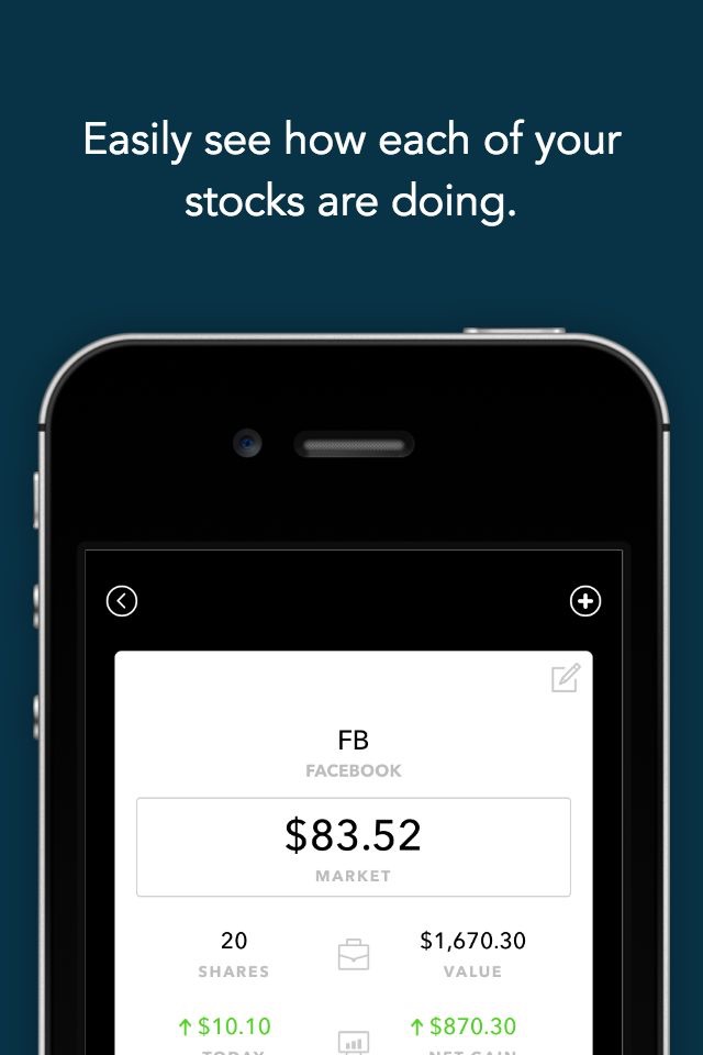 Beanstock - Stock Portfolio screenshot 2