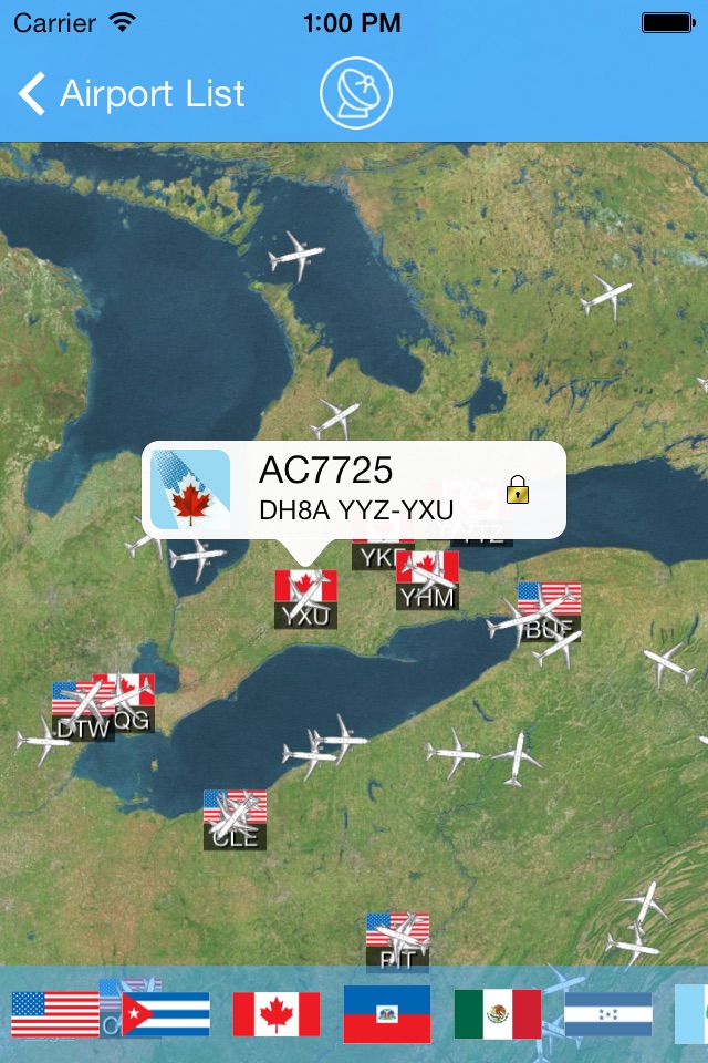 Canada Airport - iPlane Flight Information screenshot 3