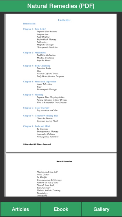 Natural Remedies Plus - A Guide For Natural Remedies For Healthy! screenshot-4