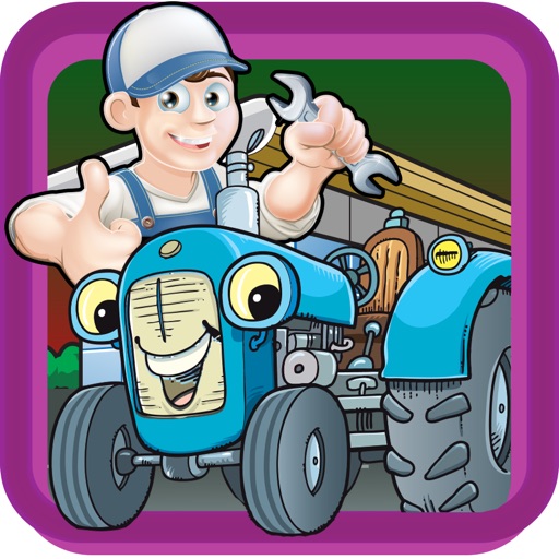 Tractor Repair Shop – Fix the auto cars in this crazy mechanic & garage game for kids icon