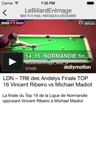 Le Billard En Image screenshot 2