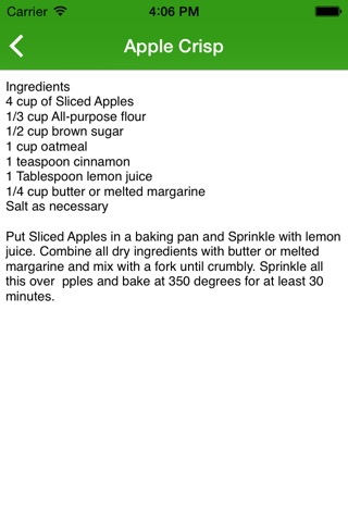Quick and Easy Apple Recipes screenshot 3