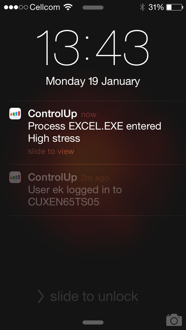 How to cancel & delete ControlUp from iphone & ipad 1