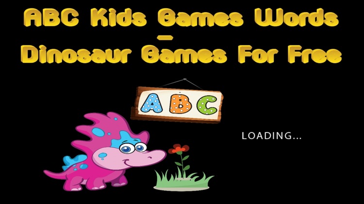 ABC Kids Games Words - Dinosaur Games For Free screenshot-4