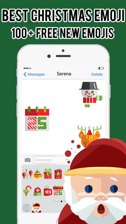 Christmas Emojis Stickers Messenger Keyboard Pro