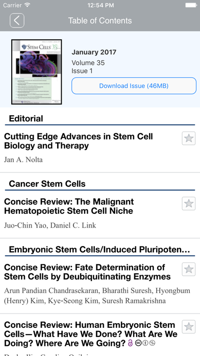 How to cancel & delete Stem Cells Journals from iphone & ipad 4