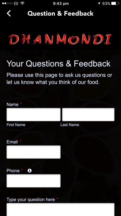 Dhanmondi Indian Cuisine screenshot-4