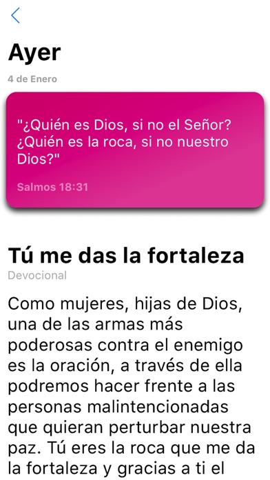 Devocionales Mujer screenshot 2