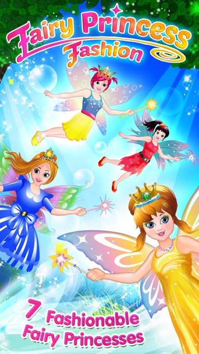 Fairy Princess Fashion - Dress Up, Makeup & eCard Maker Game Screenshot 5