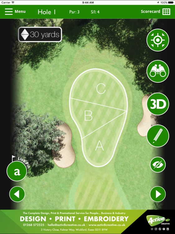 Abridge Golf Course & Country Club Buggy screenshot-3