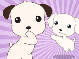 Introducing Budder 'n Biskiss®, a peppy puppy pair