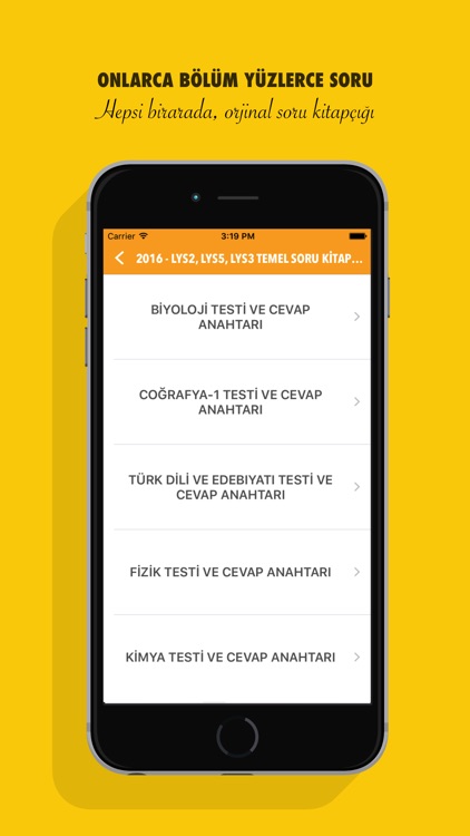 LYS Çıkmış Sorular ve Cevaplar screenshot-3