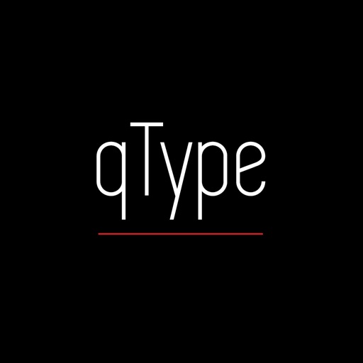 qType - Creative Typography Icon