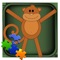 Monkey Animal Puzzle Animated Game For Toddlers