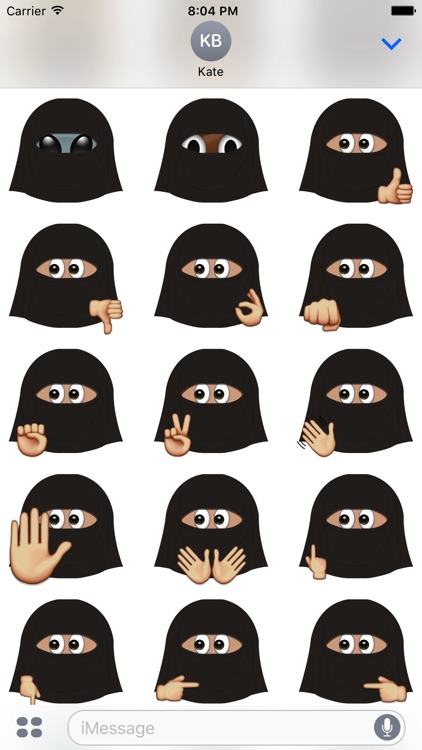 Burka Emoji screenshot-3