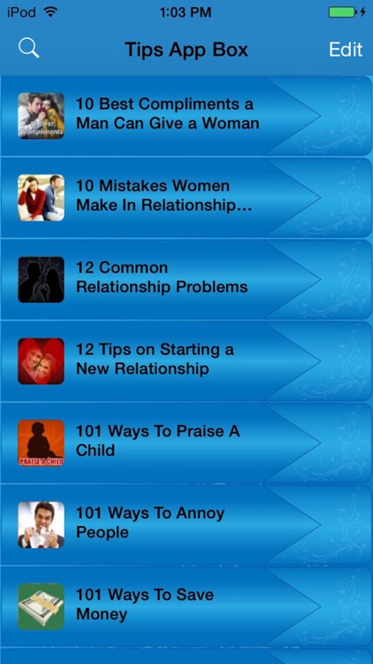 Tips & Tricks App Box for iPhone, iPod & iPad