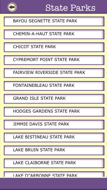 Louisiana Campgrounds & Hiking Trails,State Parks screenshot-4